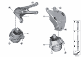 Diagram for 2016 BMW 740i Engine Mount Bracket - 22116860463