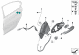 Diagram for BMW 330i Door Latch Cable - 51227432224