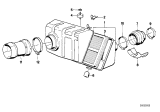 Diagram for BMW 524td Air Hose - 13711275260