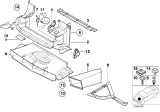 Diagram for BMW 318is Fender Splash Shield - 51718186980