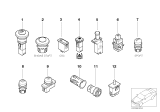 Diagram for 2002 BMW Z8 Hazard Warning Switches - 61318377336