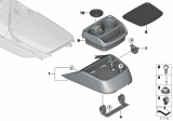 Diagram for 2017 BMW i8 Cup Holder - 51169284725