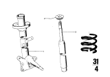 Diagram for BMW 3.0S Shock Absorber - 31321112018