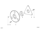 Diagram for BMW 323i Flywheel - 11221717383