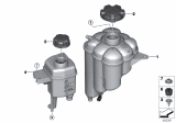 Diagram for 2010 BMW X6 Coolant Reservoir - 17137591214