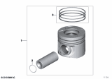 Diagram for 2011 BMW 335d Piston - 11257799883