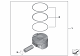 Diagram for 2015 BMW 760Li Piston - 11257584821