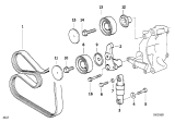 Diagram for 1993 BMW 318i Drive Belt - 11287636373