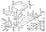 Diagram for 2007 BMW Alpina B7 Fender Splash Shield - 51757153787