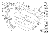 Diagram for 2011 BMW X5 M Interior Door Handle - 51426974297