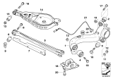 Diagram for 2004 BMW X3 Control Arm - 33303402535