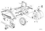 Diagram for 1981 BMW 320i Serpentine Belt - 12311268697