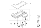 Diagram for 2008 BMW M3 Oil Pan Gasket - 11137841085