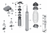 Diagram for 2008 BMW M3 Shock Absorber - 33522284311