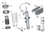 Diagram for BMW X3 M Coil Spring Insulator - 33536866785