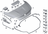 Diagram for BMW Z4 Trunk Lid Lift Support - 51247191255