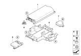 Diagram for 2010 BMW 135i Antenna - 65209154263