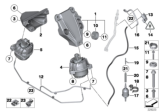 Diagram for BMW 535d xDrive Motor And Transmission Mount - 22116777381