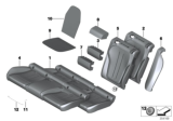 Diagram for 2019 BMW X6 M Seat Cushion Pad - 52207327957