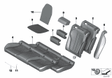 Diagram for 2016 BMW X6 M Seat Cushion Pad - 52207327957