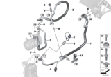 Diagram for BMW X4 M A/C Liquid Line Hoses - 64508053487