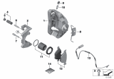 Diagram for 2010 BMW M3 Brake Caliper Bracket - 34112283364