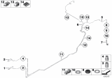 Diagram for 2017 BMW 535i GT Brake Line - 34326775259