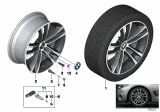 Diagram for 2015 BMW 328i GT Alloy Wheels - 36117847543