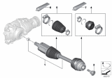 Diagram for BMW 330i xDrive Axle Shaft - 31608740587