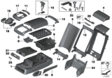 Diagram for BMW Alpina B7 xDrive Cup Holder - 52207228646
