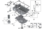 Diagram for BMW 530e Oil Pressure Switch - 12618647488