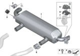 Diagram for BMW 840i xDrive Gran Coupe Tail Pipe - 18308744801