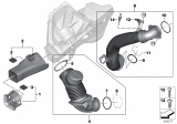 Diagram for 2020 BMW 330i xDrive Air Hose - 13718635103