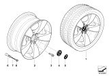 Diagram for 2007 BMW 525xi Alloy Wheels - 36116776777