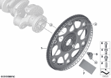 Diagram for BMW 550i GT Flywheel - 11227567151