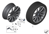 Diagram for 2019 BMW 540i Alloy Wheels - 36116874445