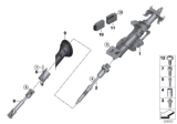 Diagram for BMW X5 M Steering Shaft - 32306774110