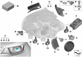 Diagram for 2014 BMW i3 Light Control Module - 63117396330