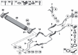 Diagram for 2017 BMW Alpina B6 xDrive Gran Coupe Engine Oil Cooler - 17217966251