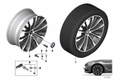 Diagram for BMW M550i xDrive Alloy Wheels - 36116874438