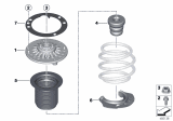 Diagram for BMW 320i xDrive Strut Bearing - 31306863135