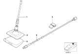 Diagram for 2001 BMW 540i Antenna Cable - 61128372755