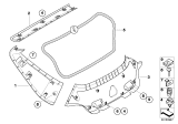 Diagram for BMW Z4 Weather Strip - 51763425290