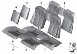 Diagram for 2017 BMW M6 Seat Cushion Pad - 52208052727