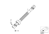 Diagram for BMW Z3 M Intermediate Shaft - 32311092644