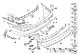 Diagram for 2007 BMW Alpina B7 Tail Pipe - 51127966301