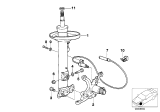 Diagram for BMW 328i Shock Absorber - 31311092308