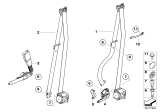 Diagram for BMW X6 Seat Belt - 72117171968