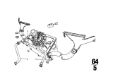 Diagram for 1974 BMW 2002tii Cooling Hose - 64211353368