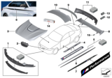 Diagram for BMW 340i xDrive Tail Pipe - 18302354364